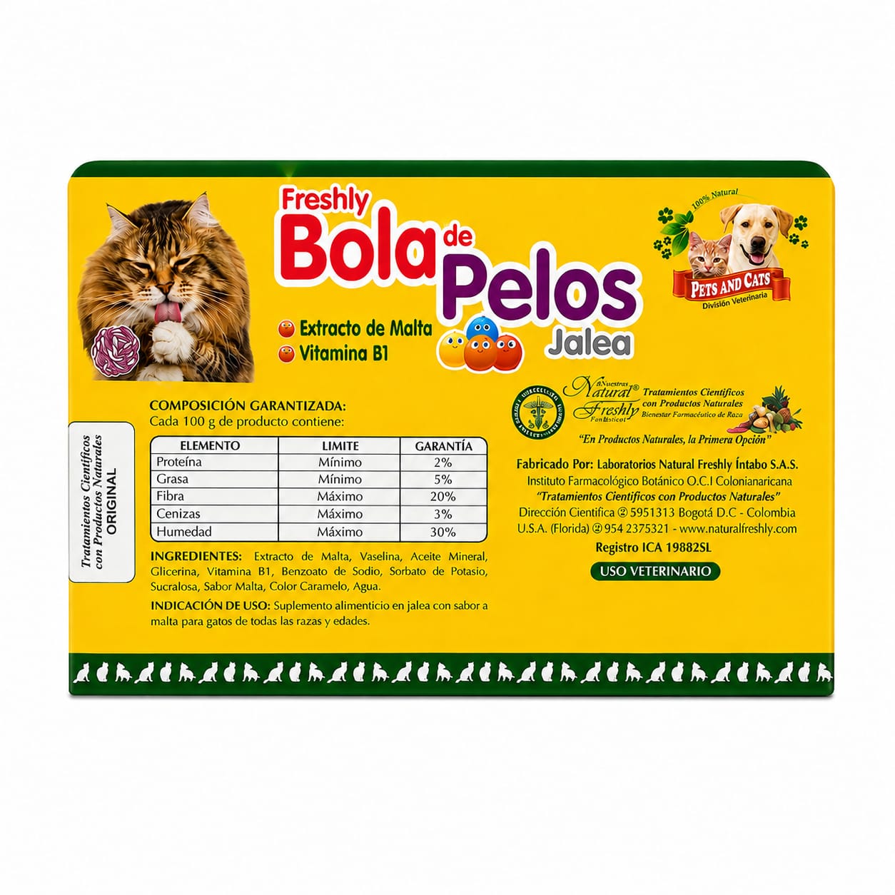 Jalea Bola de Pelos Freshly 30 g